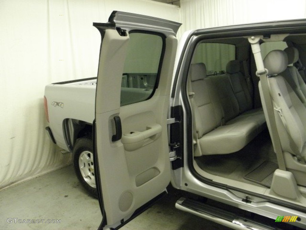 2012 Silverado 1500 LT Extended Cab 4x4 - Silver Ice Metallic / Light Titanium/Dark Titanium photo #10