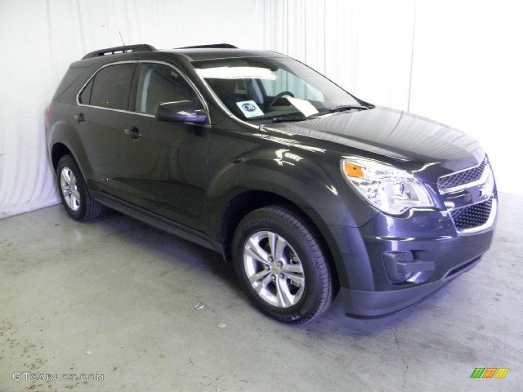 2012 Equinox LT - Ashen Gray Metallic / Jet Black photo #1