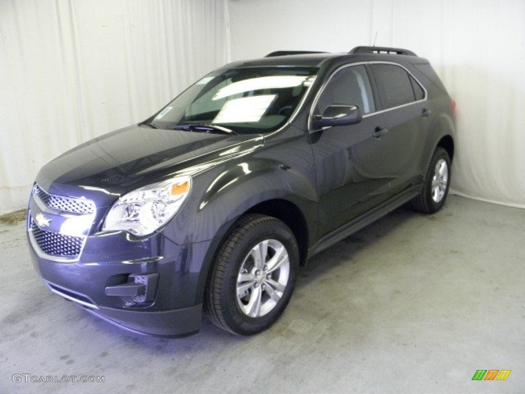 2012 Equinox LT - Ashen Gray Metallic / Jet Black photo #3