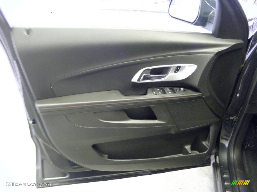 2012 Equinox LT - Ashen Gray Metallic / Jet Black photo #13