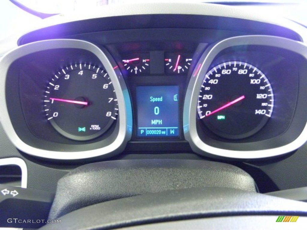 2012 Equinox LT - Ashen Gray Metallic / Jet Black photo #17