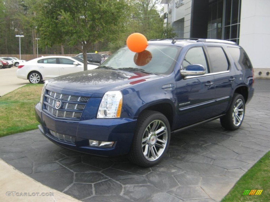 Xenon Blue Metallic Cadillac Escalade