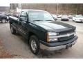 2003 Dark Green Metallic Chevrolet Silverado 1500 Regular Cab 4x4  photo #15