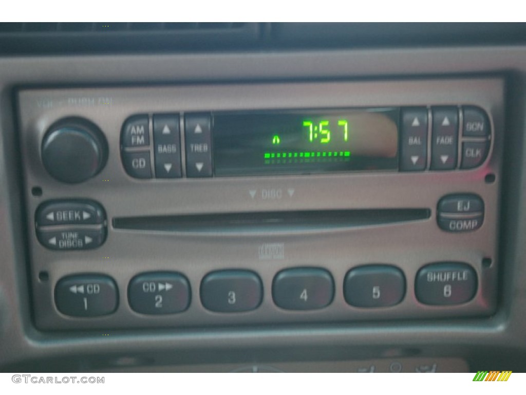 2001 Ford Explorer Sport 4x4 Audio System Photos