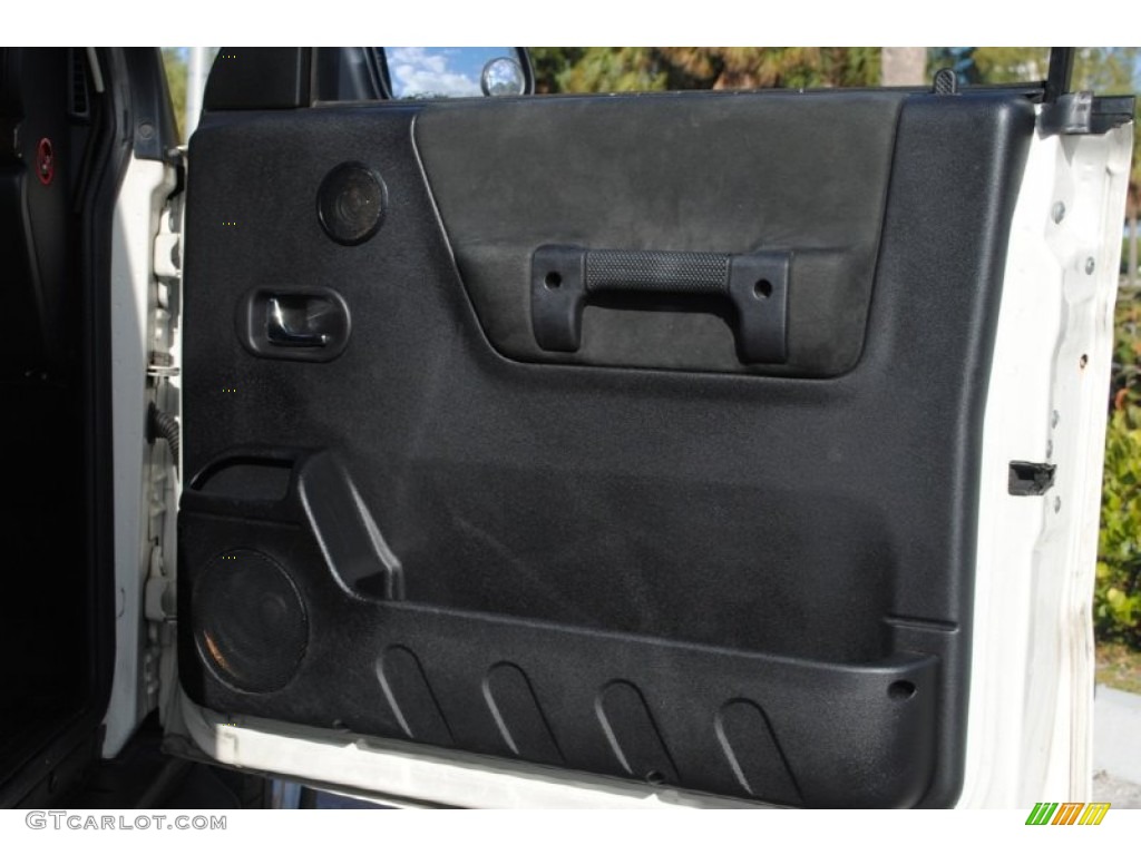 2003 Land Rover Discovery SE Black Door Panel Photo #62520652