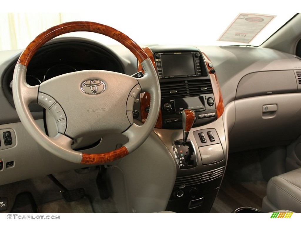 2007 Toyota Sienna XLE Limited AWD Stone Dashboard Photo #62520864
