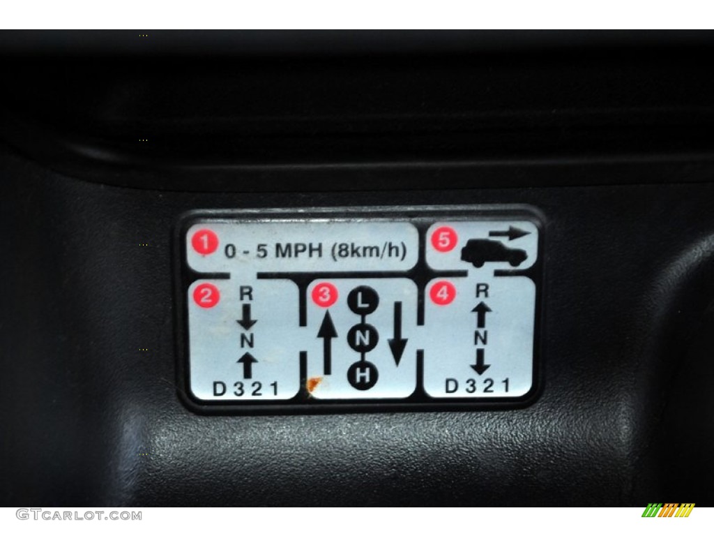 2003 Land Rover Discovery SE Controls Photos