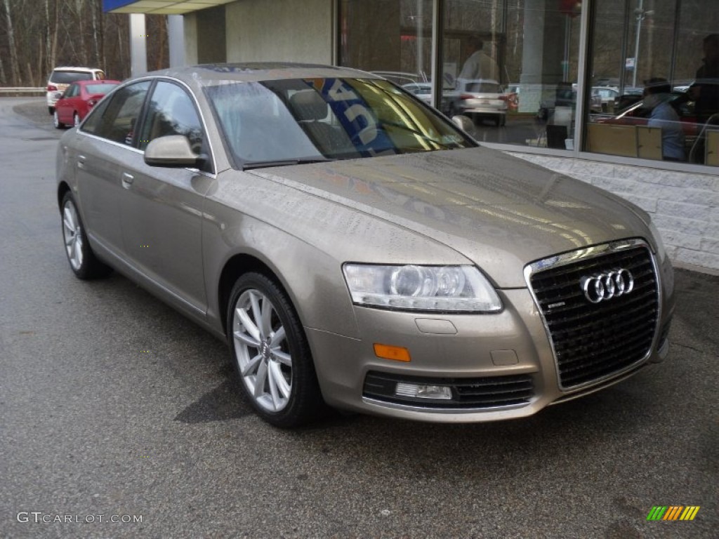 Dakar Beige Metallic 2009 Audi A6 3.0T quattro Sedan Exterior Photo #62521767