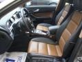 Amaretto/Black Front Seat Photo for 2009 Audi A6 #62521819