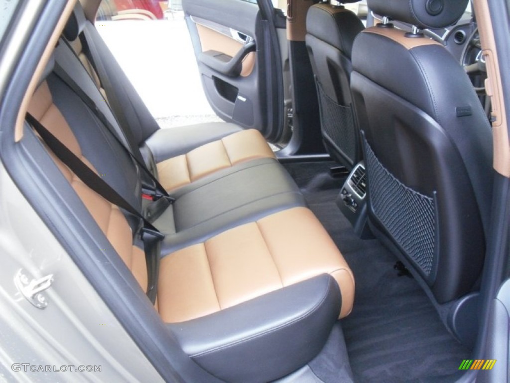 Amaretto/Black Interior 2009 Audi A6 3.0T quattro Sedan Photo #62521837