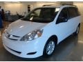 Arctic Frost Pearl 2006 Toyota Sienna LE AWD