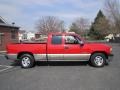 1999 Victory Red Chevrolet Silverado 1500 LS Extended Cab  photo #11