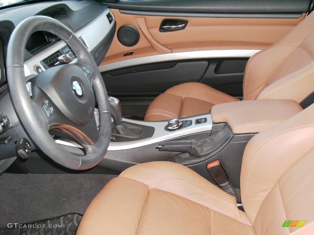 2007 3 Series 335i Convertible - Titanium Silver Metallic / Saddle Brown/Black photo #9
