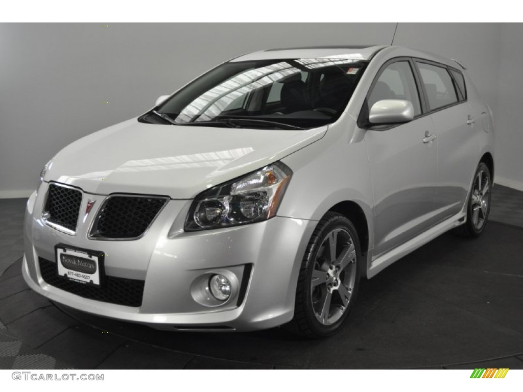 Liquid Platinum Metallic 2009 Pontiac Vibe GT Exterior Photo #62522728