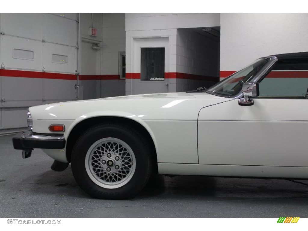 1990 XJ XJS Convertible - Glacier White / Beige photo #20