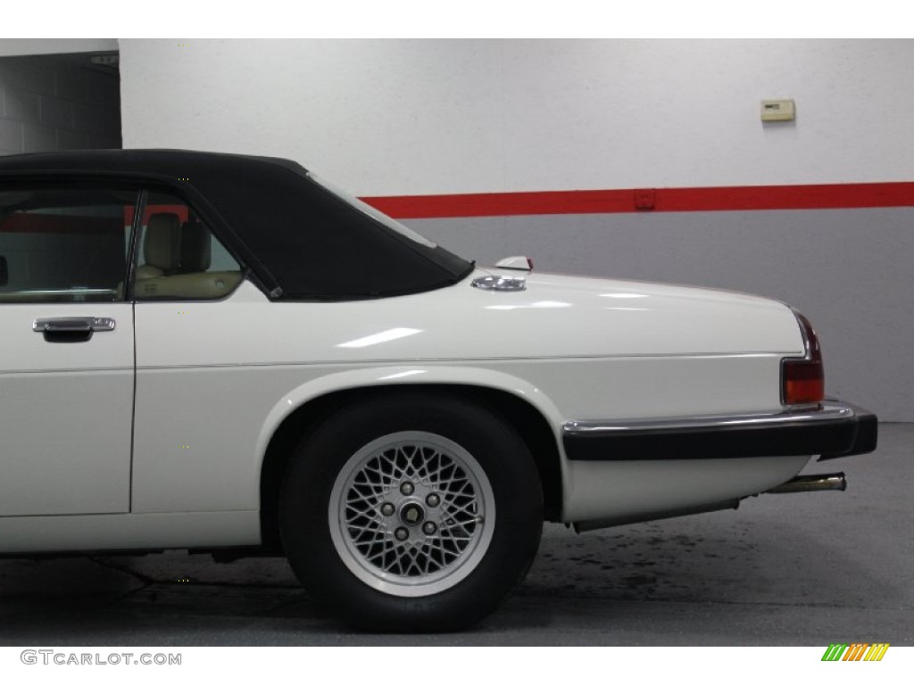 1990 XJ XJS Convertible - Glacier White / Beige photo #21