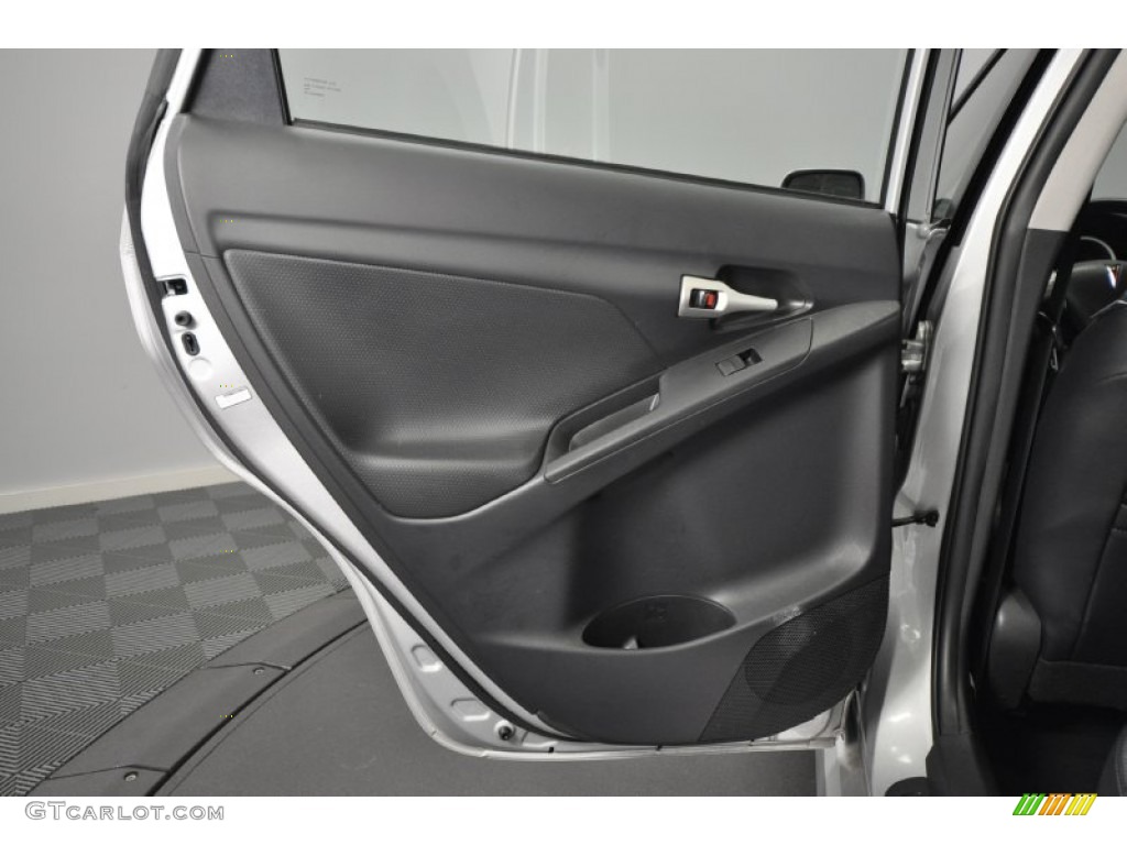 2009 Pontiac Vibe GT Ebony Door Panel Photo #62522861