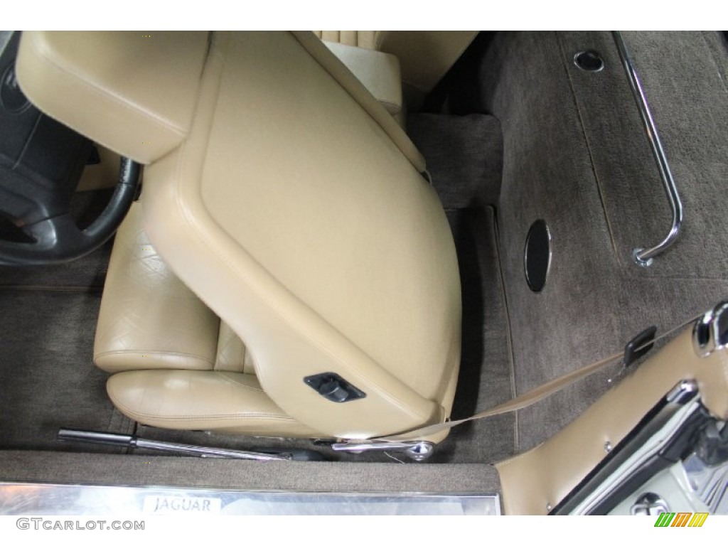 1990 XJ XJS Convertible - Glacier White / Beige photo #64