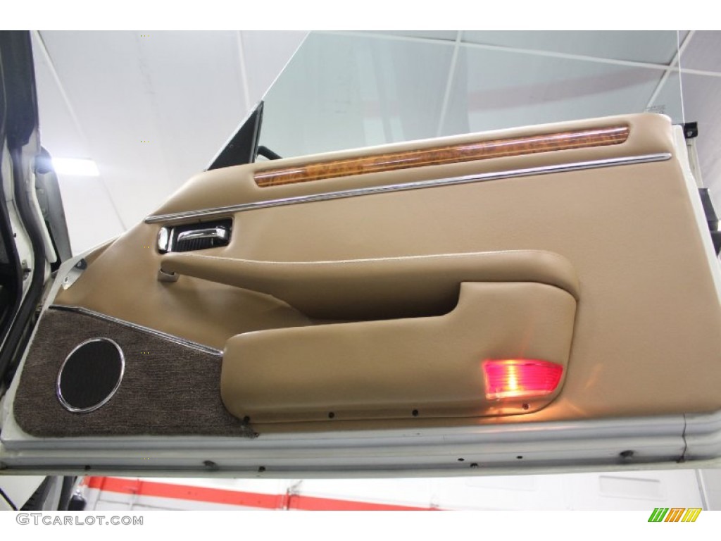 1990 XJ XJS Convertible - Glacier White / Beige photo #68