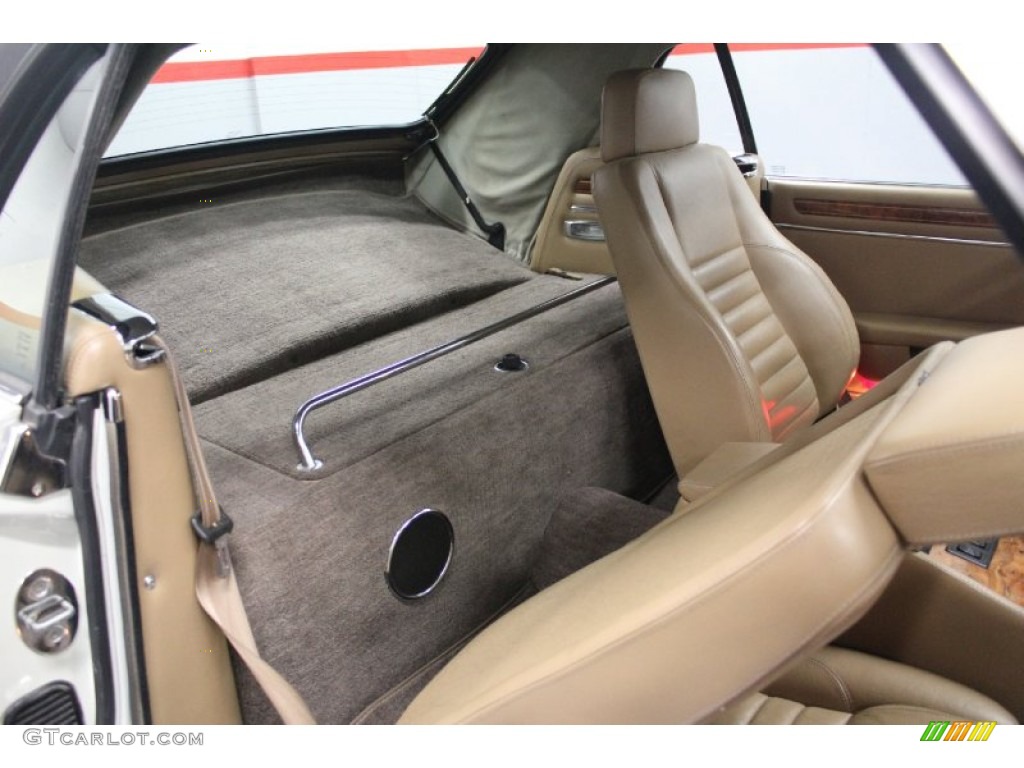Beige Interior 1990 Jaguar XJ XJS Convertible Photo #62523266