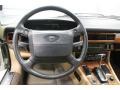 1990 Jaguar XJ Beige Interior Dashboard Photo