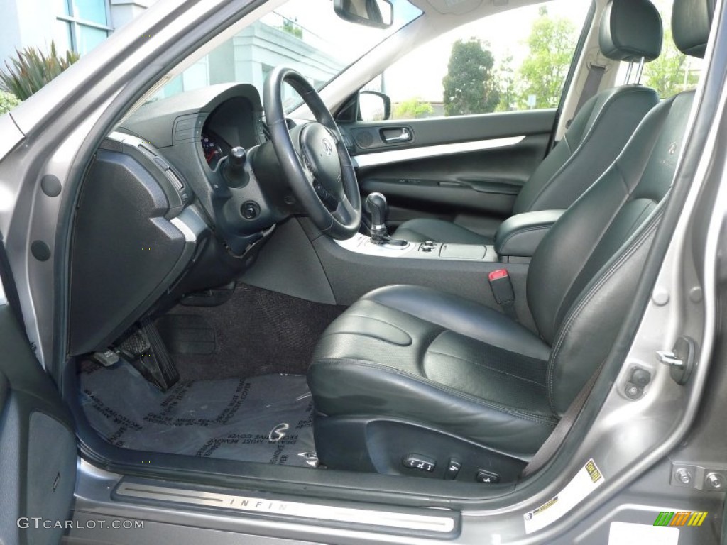 Graphite Interior 2009 Infiniti G 37 x Sedan Photo #62523393