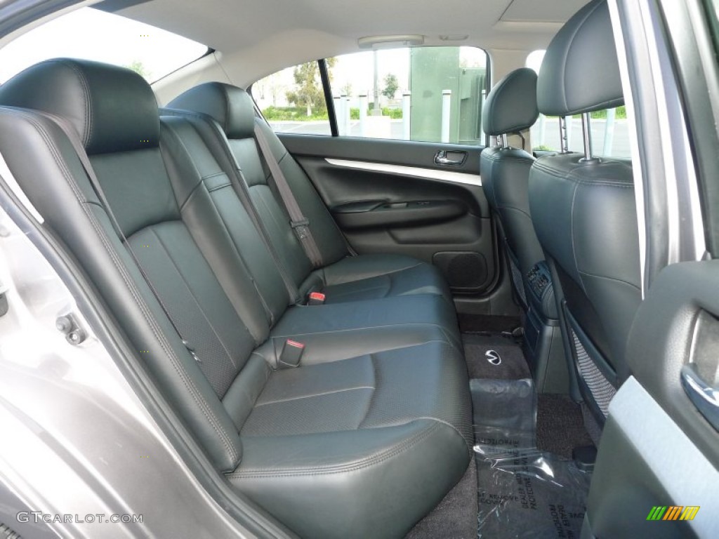 Graphite Interior 2009 Infiniti G 37 x Sedan Photo #62523439