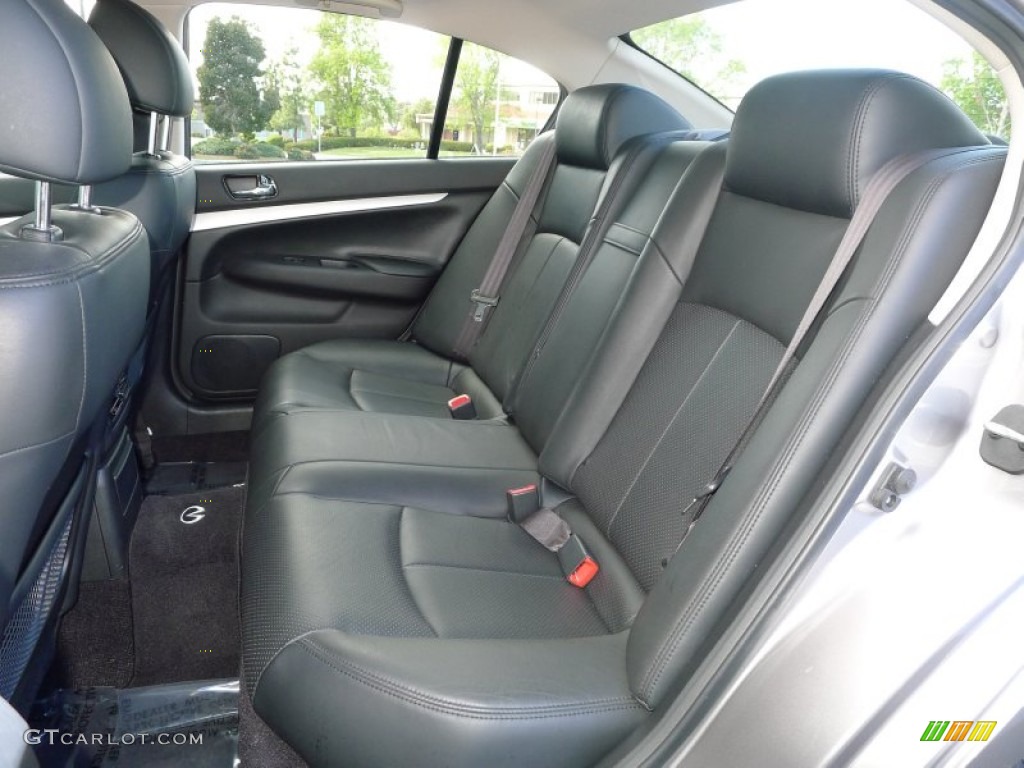 2009 Infiniti G 37 x Sedan Rear Seat Photo #62523446