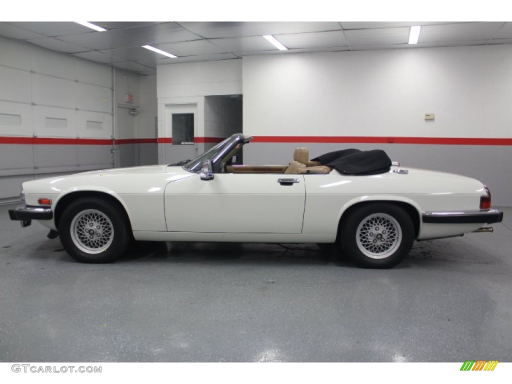 Glacier White 1990 Jaguar XJ XJS Convertible Exterior Photo #62523611