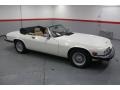 1990 Glacier White Jaguar XJ XJS Convertible  photo #112