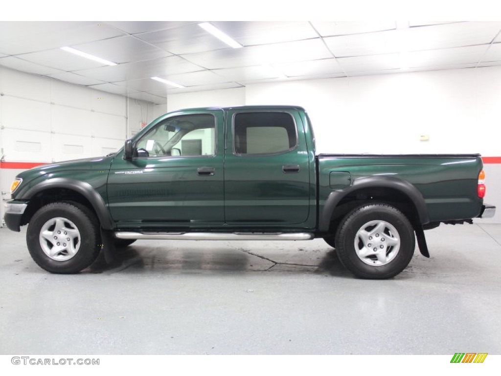 Imperial Jade Mica 2004 Toyota Tacoma V6 Double Cab 4x4 Exterior Photo #62523701