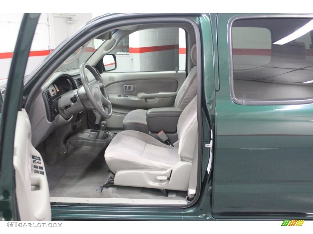 Charcoal Interior 2004 Toyota Tacoma V6 Double Cab 4x4 Photo #62523728
