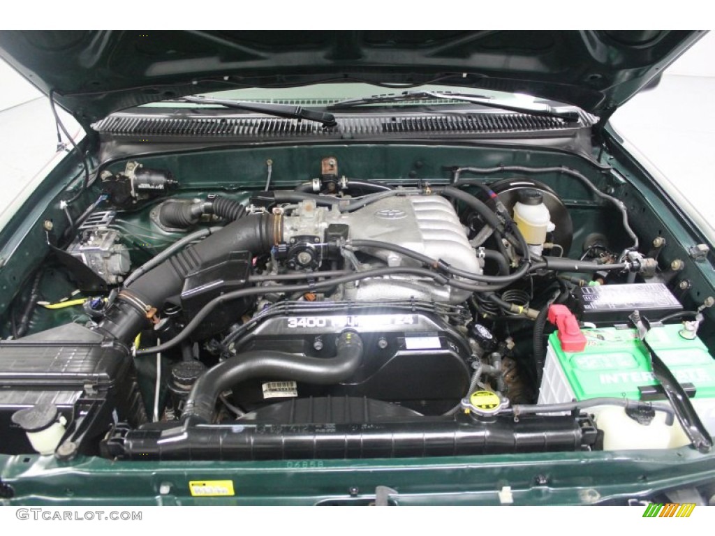 2004 Toyota Tacoma V6 Double Cab 4x4 3.4L DOHC 24V V6 Engine Photo #62523755