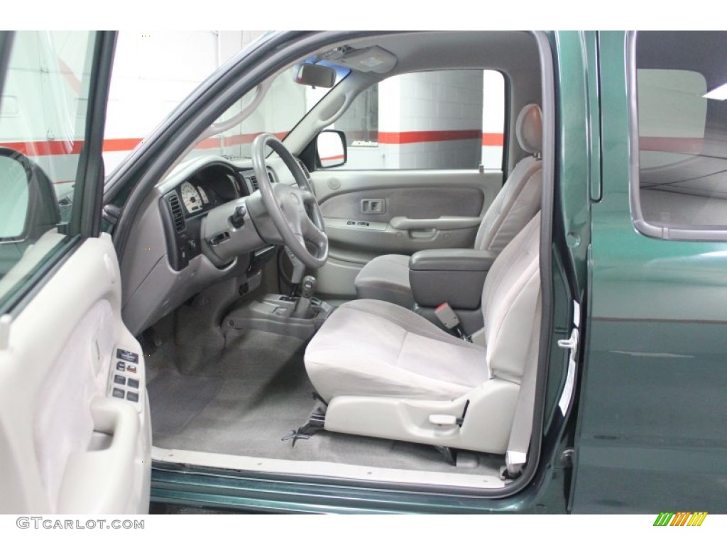 Charcoal Interior 2004 Toyota Tacoma V6 Double Cab 4x4 Photo #62524214
