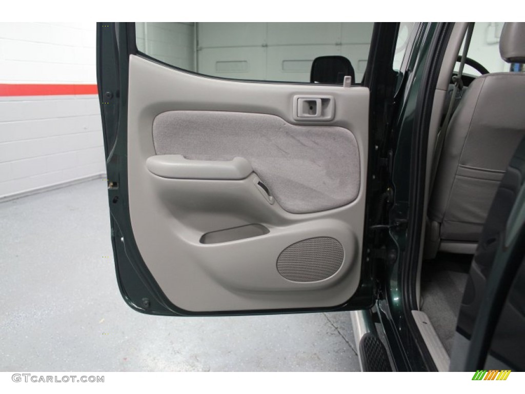 2004 Toyota Tacoma V6 Double Cab 4x4 Charcoal Door Panel Photo #62524235