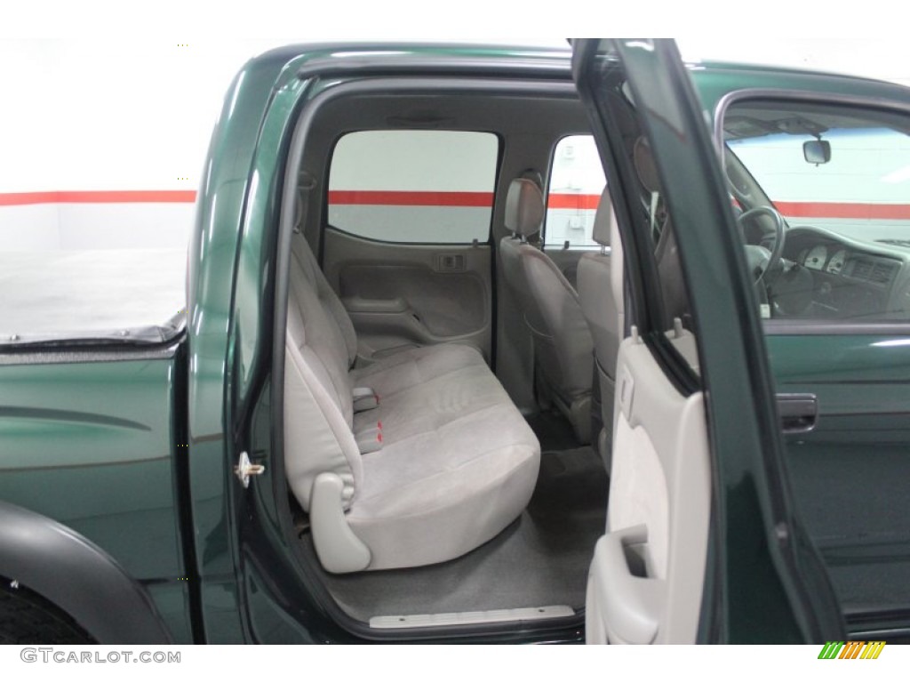 Charcoal Interior 2004 Toyota Tacoma V6 Double Cab 4x4 Photo #62524271