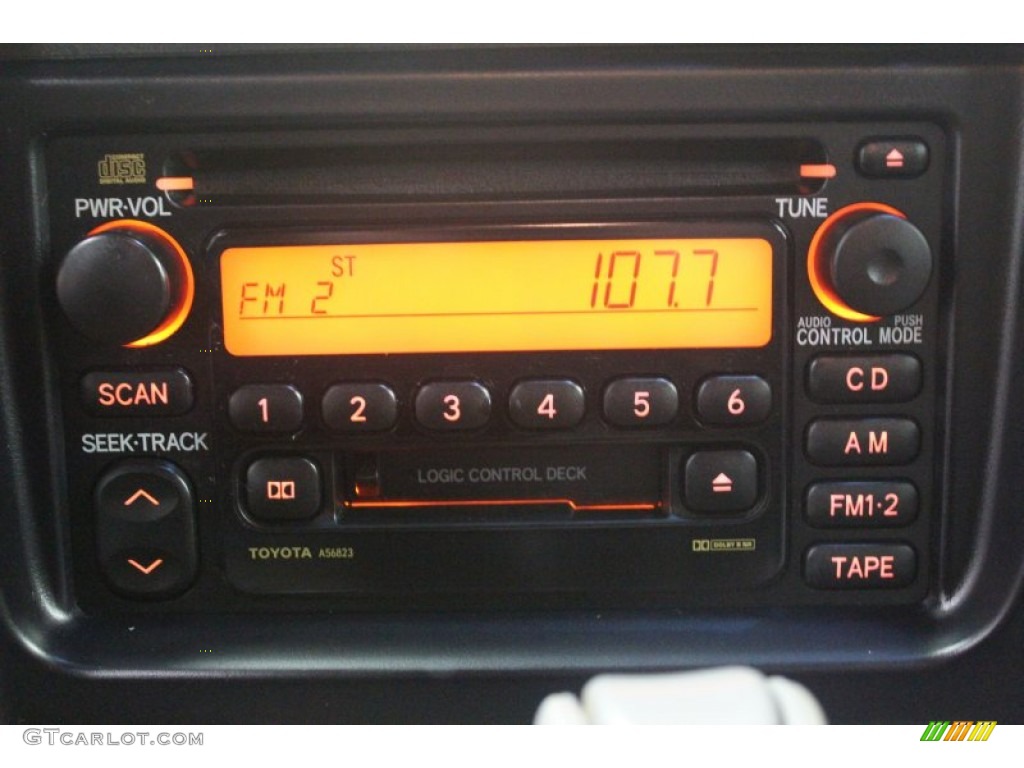 2004 Toyota Tacoma V6 Double Cab 4x4 Audio System Photo #62524389