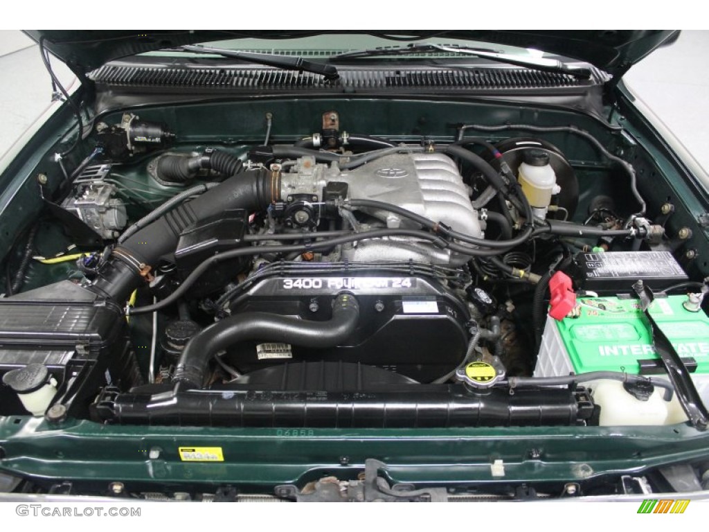 2004 Toyota Tacoma V6 Double Cab 4x4 3.4L DOHC 24V V6 Engine Photo #62524463
