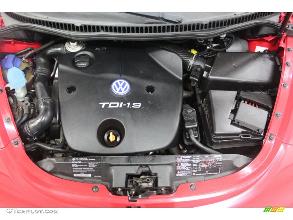 2002 Volkswagen New Beetle GLS TDI Coupe Engine Photos