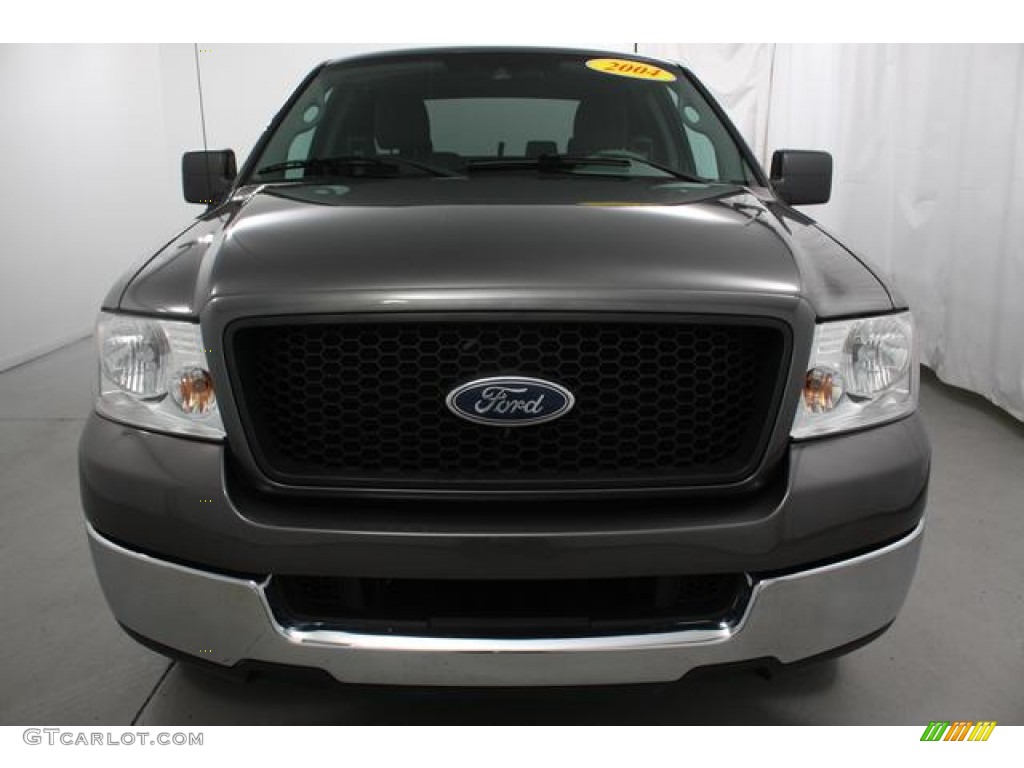2004 F150 XLT SuperCab - Dark Shadow Grey Metallic / Medium/Dark Flint photo #2