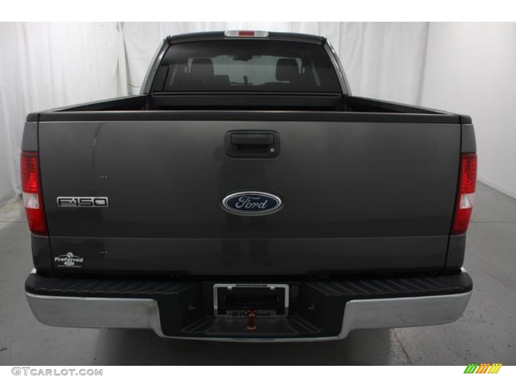 2004 F150 XLT SuperCab - Dark Shadow Grey Metallic / Medium/Dark Flint photo #5
