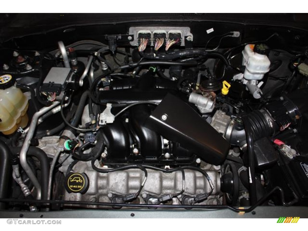 2006 Escape XLT V6 4WD - Titanium Green Metallic / Medium/Dark Flint photo #28