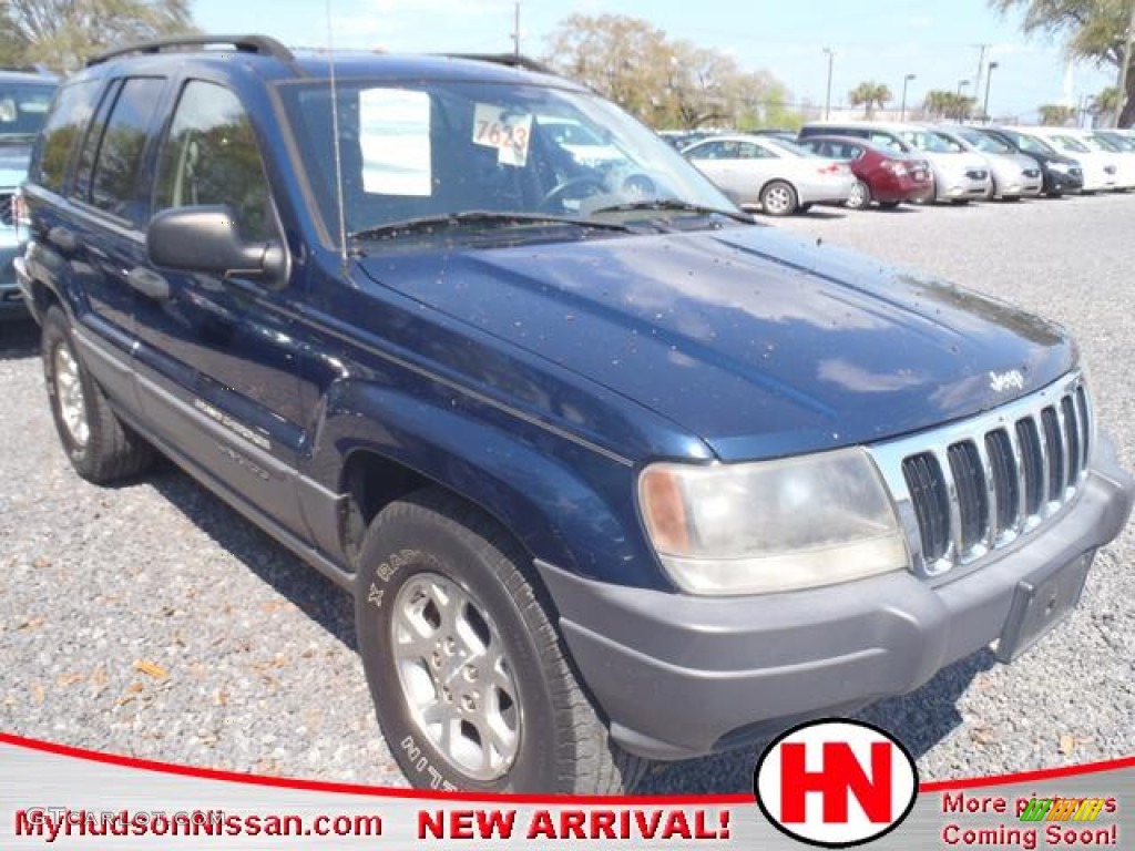 2003 Grand Cherokee Laredo - Patriot Blue Pearl / Sandstone photo #1