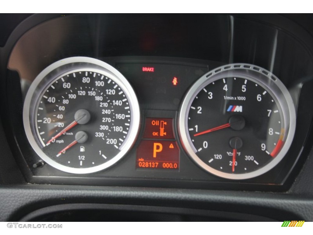 2008 BMW M3 Convertible Gauges Photo #62527186
