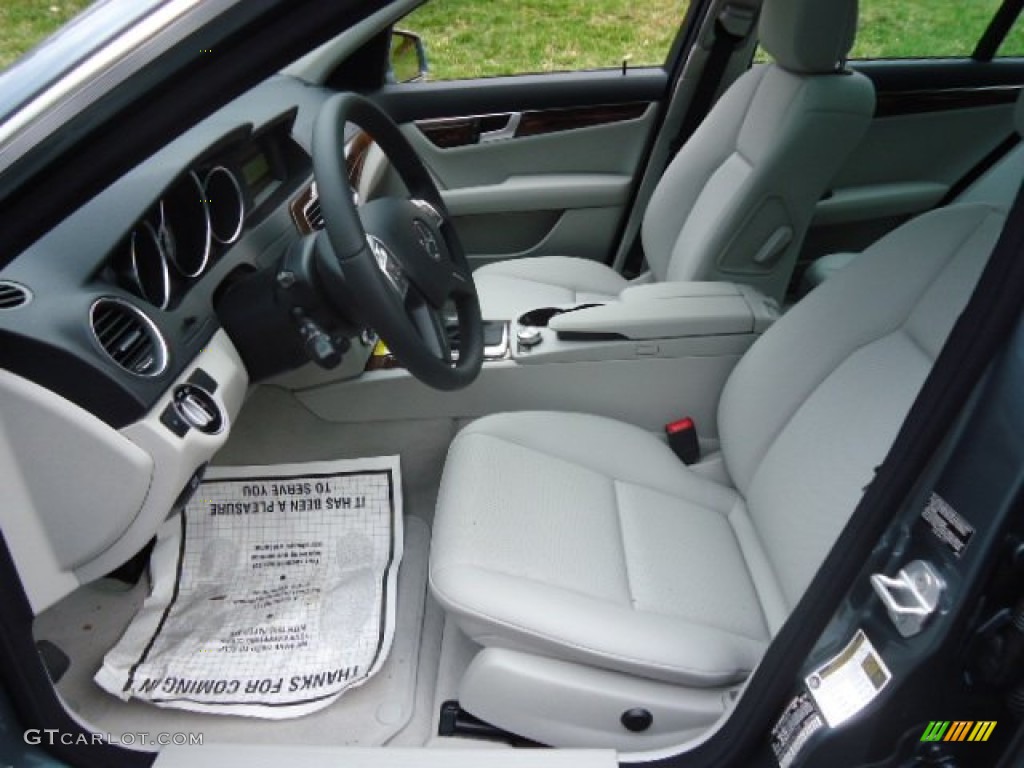 Ash Interior 2012 Mercedes-Benz C 250 Sport Photo #62527289