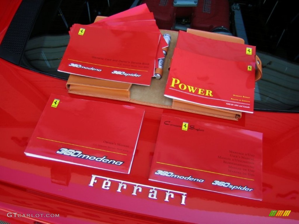 2004 Ferrari 360 Modena Books/Manuals Photo #62527711