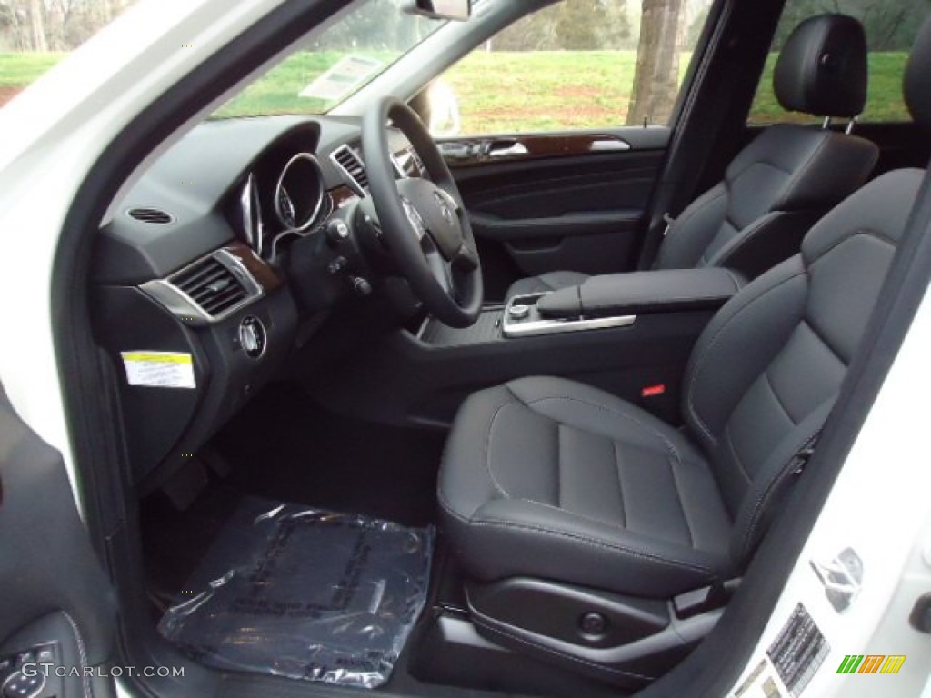 Black Interior 2012 Mercedes-Benz ML 350 4Matic Photo #62527715