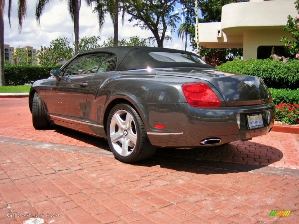 Anthracite 2008 Bentley Continental GTC Standard Continental GTC Model Exterior Photo #62527832