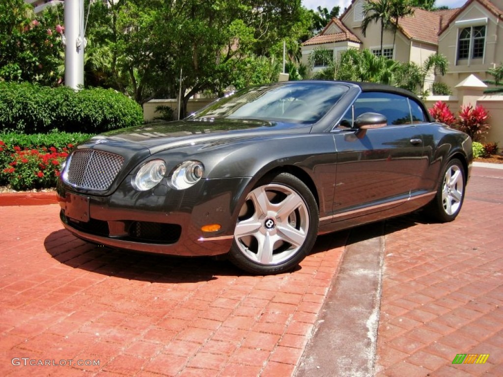 Anthracite 2008 Bentley Continental GTC Standard Continental GTC Model Exterior Photo #62527838