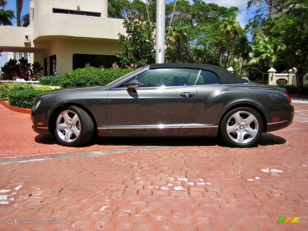 Anthracite 2008 Bentley Continental GTC Standard Continental GTC Model Exterior Photo #62527856